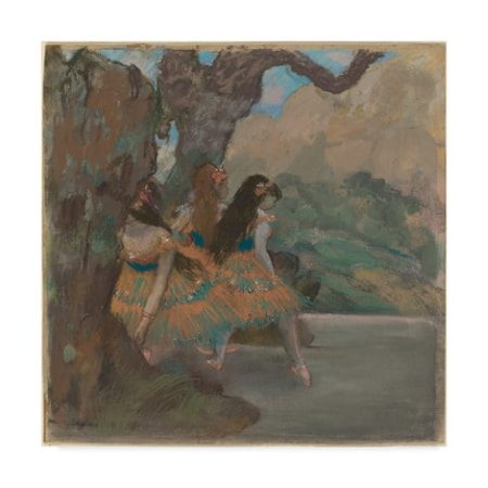 Edgar Degas 'The Ballet Dancers' Canvas Art,24x24